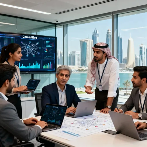 Team collaboration at Connectiva Kuwait
